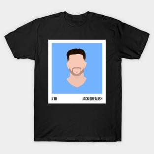 Jack Grealish Minimalistic Camera Film T-Shirt